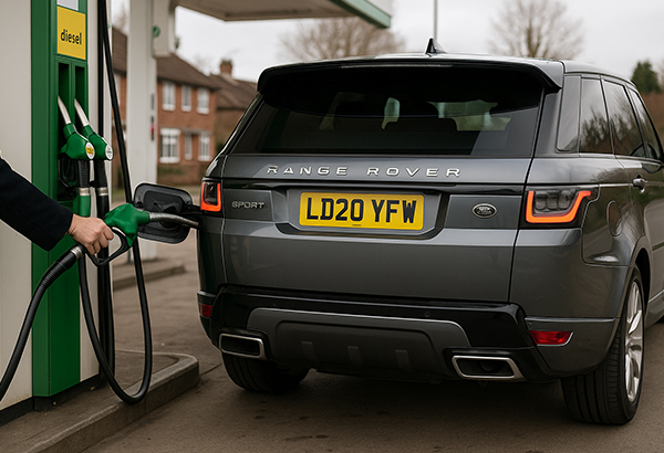 Financial Impact for Range Rover Diesel Drivers